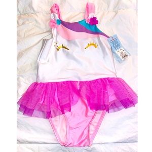 Cat and Jack unicorn swimsuit 2T new with tags NWT CUTE